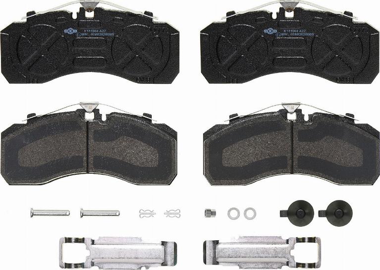 Brembo P B4 501S - Гальмівні колодки, дискові гальма autozip.com.ua