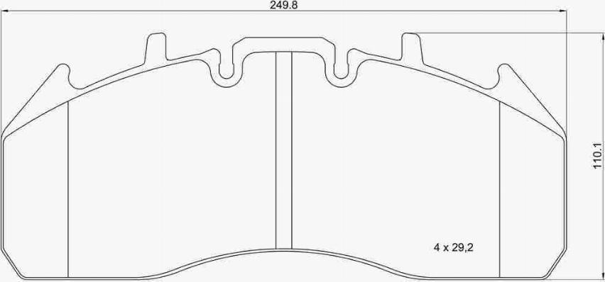 Brembo P B7 003 - Гальмівні колодки, дискові гальма autozip.com.ua