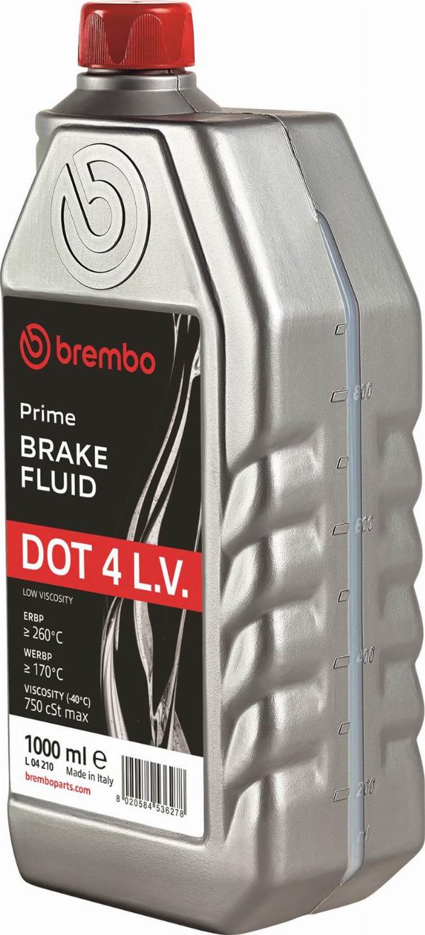 Brembo PRIMELINE_DOT4_LV - Гальмівна рідина autozip.com.ua