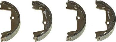 Brembo S 59 521 - Комплект гальм, ручник, парковка autozip.com.ua