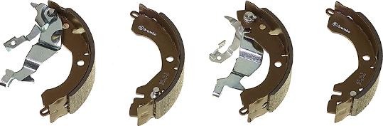 Brembo S 54 508 - Комплект гальм, барабанний механізм autozip.com.ua