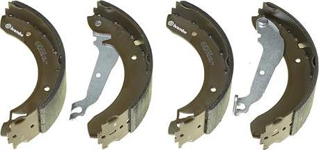 Brembo S 24 509 - Комплект гальм, барабанний механізм autozip.com.ua