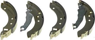 Brembo S 24 536 - Комплект гальм, барабанний механізм autozip.com.ua