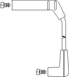 Bremi 480/29 - Провід запалювання autozip.com.ua