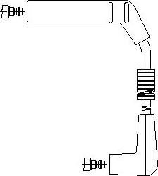 Bremi 480E44 - Провід запалювання autozip.com.ua