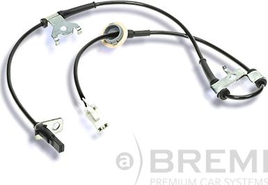 Bremi 50972 - Датчик ABS, частота обертання колеса autozip.com.ua