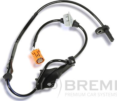 Bremi 50080 - Датчик ABS, частота обертання колеса autozip.com.ua