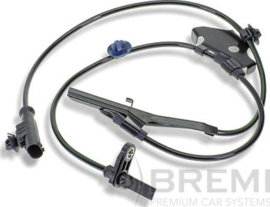 Bremi 50162 - Датчик ABS, частота обертання колеса autozip.com.ua