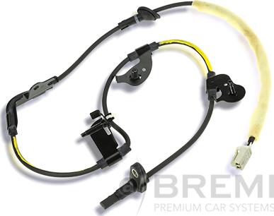 Bremi 50186 - Датчик ABS, частота обертання колеса autozip.com.ua