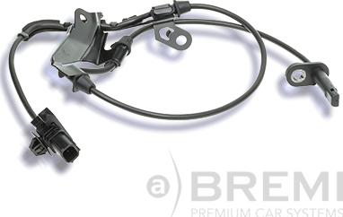 Bremi 50757 - Датчик ABS, частота обертання колеса autozip.com.ua