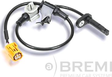 Bremi 50763 - Датчик ABS, частота обертання колеса autozip.com.ua