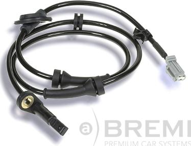 Bremi 50724 - Датчик ABS, частота обертання колеса autozip.com.ua