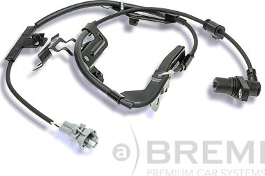 Bremi 51080 - Датчик ABS, частота обертання колеса autozip.com.ua