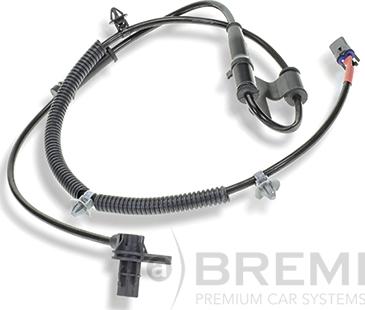 Bremi 51254 - Датчик ABS, частота обертання колеса autozip.com.ua