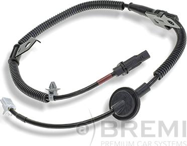 Bremi 51202 - Датчик ABS, частота обертання колеса autozip.com.ua