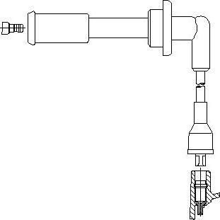 BREMI 642/35 - Провід запалювання autozip.com.ua