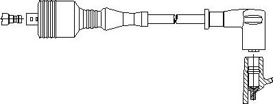 Bremi 669/66 - Провід запалювання autozip.com.ua