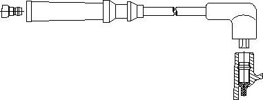 BREMI 626/44 - Провід запалювання autozip.com.ua