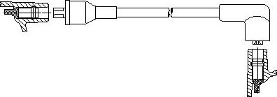Bremi 6A34/56 - Провід запалювання autozip.com.ua