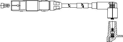 BREMI 192/85 - Провід запалювання autozip.com.ua