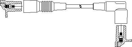 Bremi 105/30 - Провід запалювання autozip.com.ua