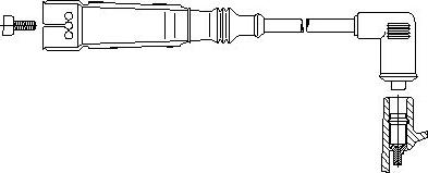 BREMI 108/75 - Провід запалювання autozip.com.ua
