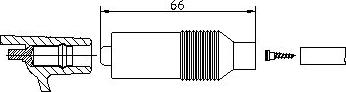 Bremi 10223/1 - Вилка, котушка запалювання autozip.com.ua