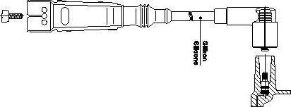 Bremi 111A33 - Провід запалювання autozip.com.ua