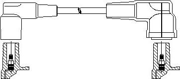 BREMI 134/80 - Провід запалювання autozip.com.ua