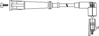 Bremi 120/50 - Провід запалювання autozip.com.ua