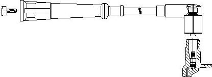 Bremi 121/85 - Провід запалювання autozip.com.ua