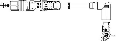 Bremi 1A02/61 - Провід запалювання autozip.com.ua