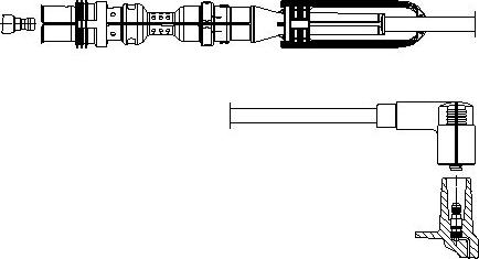 Bremi 1A10/72 - Провід запалювання autozip.com.ua