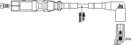 Bremi 1A32F63 - Провід запалювання autozip.com.ua