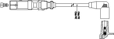 Bremi 1A22/46 - Провід запалювання autozip.com.ua