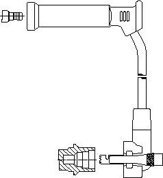 Bremi 899/37 - Провід запалювання autozip.com.ua