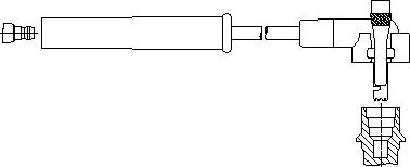 Bremi 893/44 - Провід запалювання autozip.com.ua