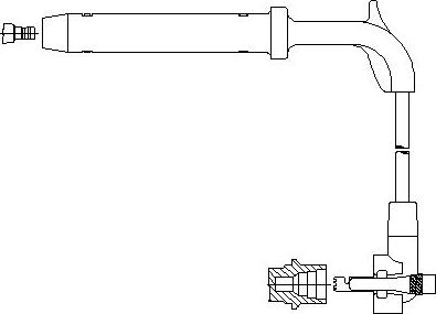 Bremi 818/65 - Провід запалювання autozip.com.ua