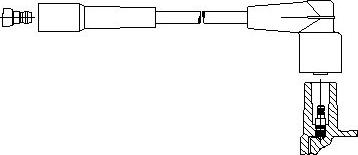 Bremi 354/50 - Провід запалювання autozip.com.ua