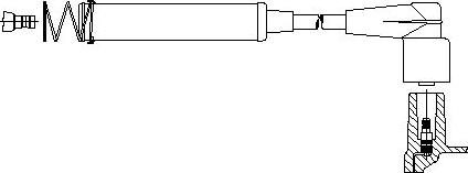 Bremi 329/40 - Провід запалювання autozip.com.ua