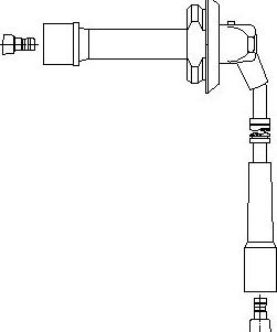 BREMI 3A45E80 - Комплект проводів запалювання autozip.com.ua