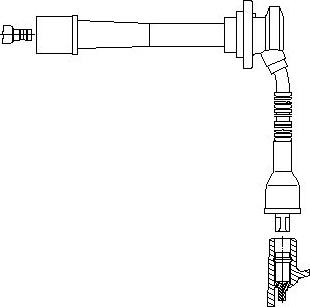 Bremi 3A51F38 - Провід запалювання autozip.com.ua