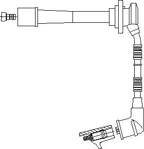 Bremi 3A57F50 - Провід запалювання autozip.com.ua