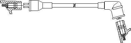 Bremi 3A15/37 - Провід запалювання autozip.com.ua