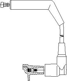 Bremi 3A37/33 - Провід запалювання autozip.com.ua