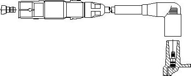 Bremi 210E47 - Провід запалювання autozip.com.ua