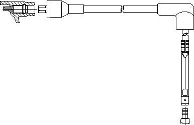 BREMI 768/63 - Провід запалювання autozip.com.ua