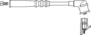 BREMI 709/66 - Провід запалювання autozip.com.ua