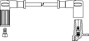 Bremi 735/52 - Провід запалювання autozip.com.ua