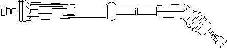 BREMI 733/44 - Провід запалювання autozip.com.ua